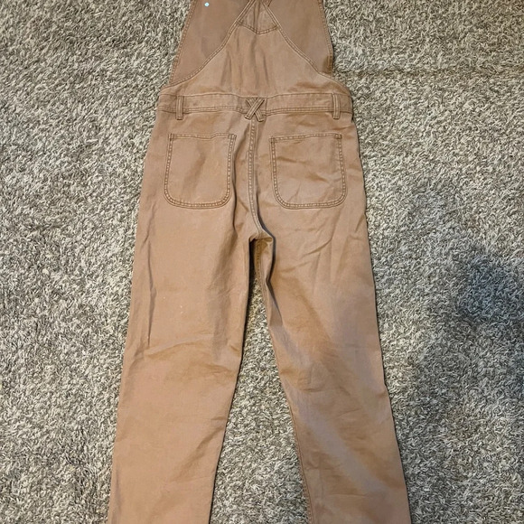 BDG by Urban Outfitters tan overalls size small straight leg - Picture 5 of 7